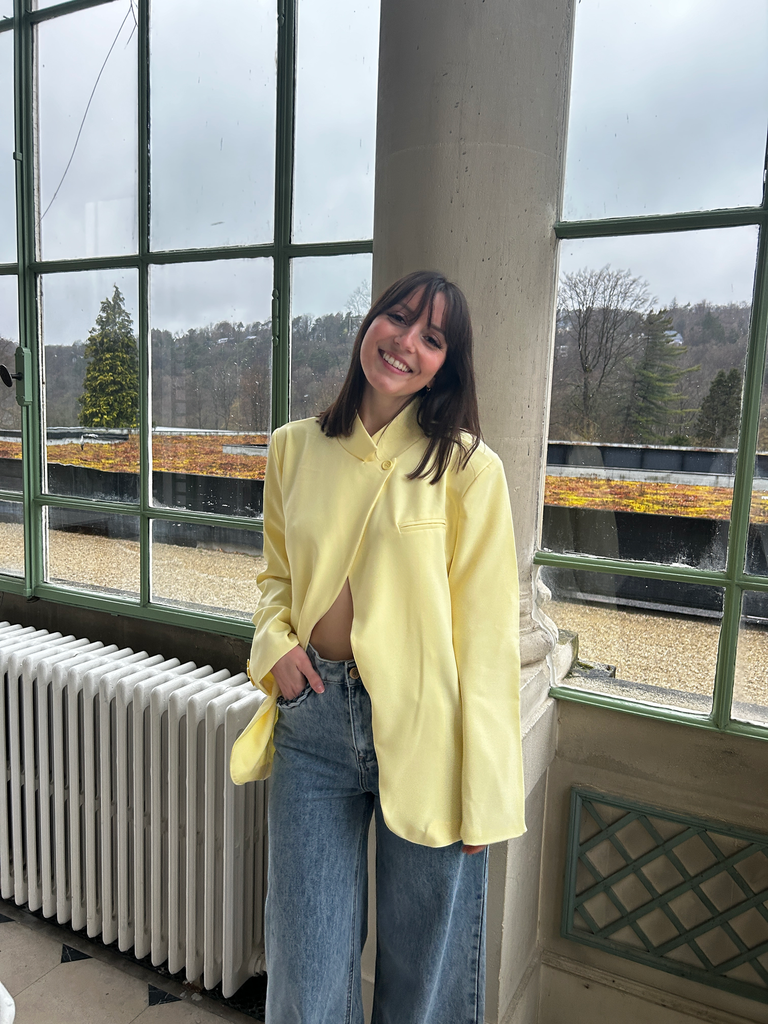 Blazer Lucia jaune 