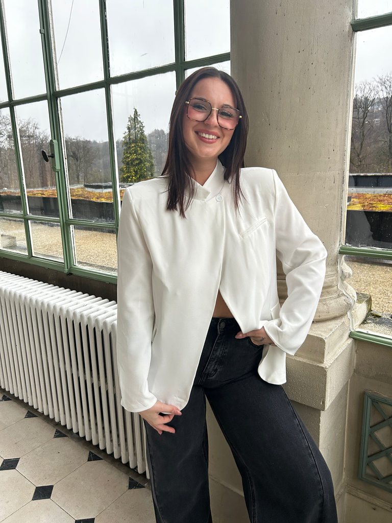 Blazer Lucia blanc 