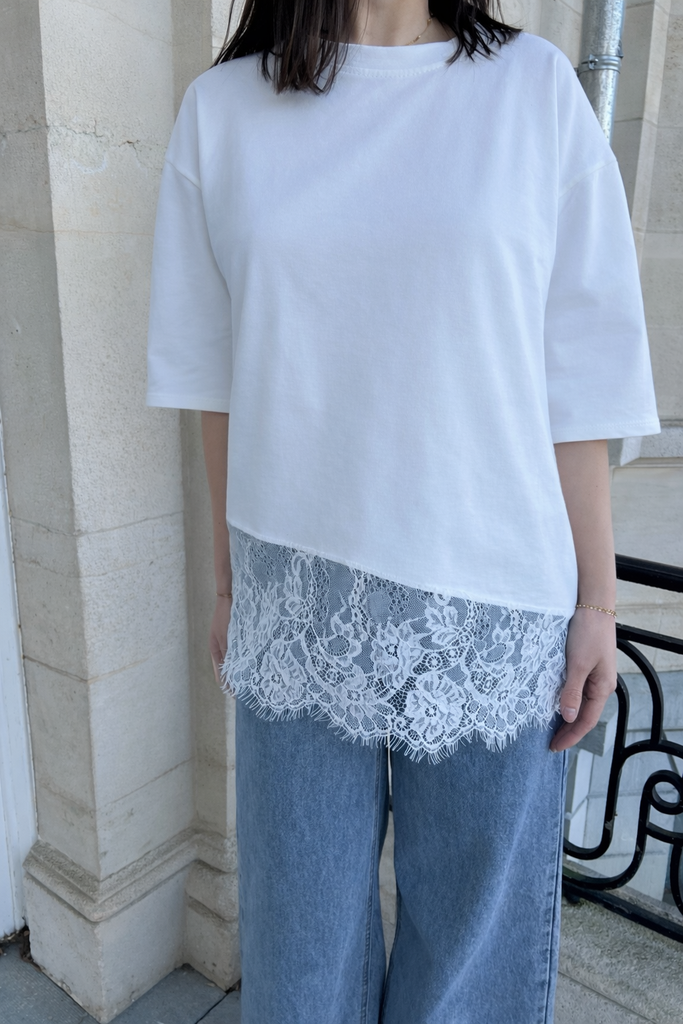 T-shirt Lou blanc 