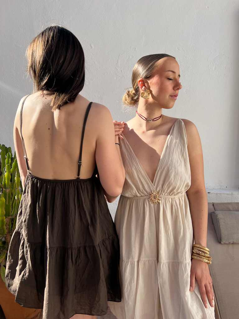 Robe Natacha beige 
