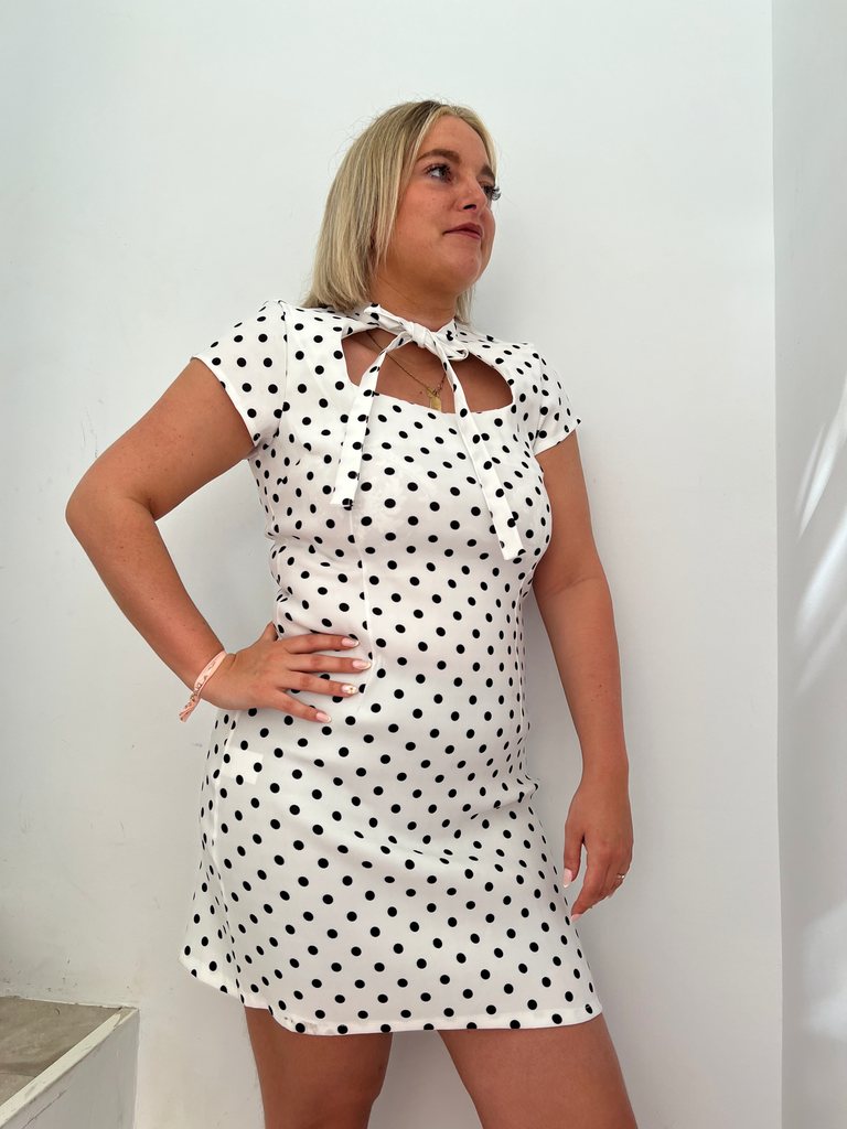 Robe Charline blanc