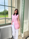 Blazer sans manches Noah - rose 