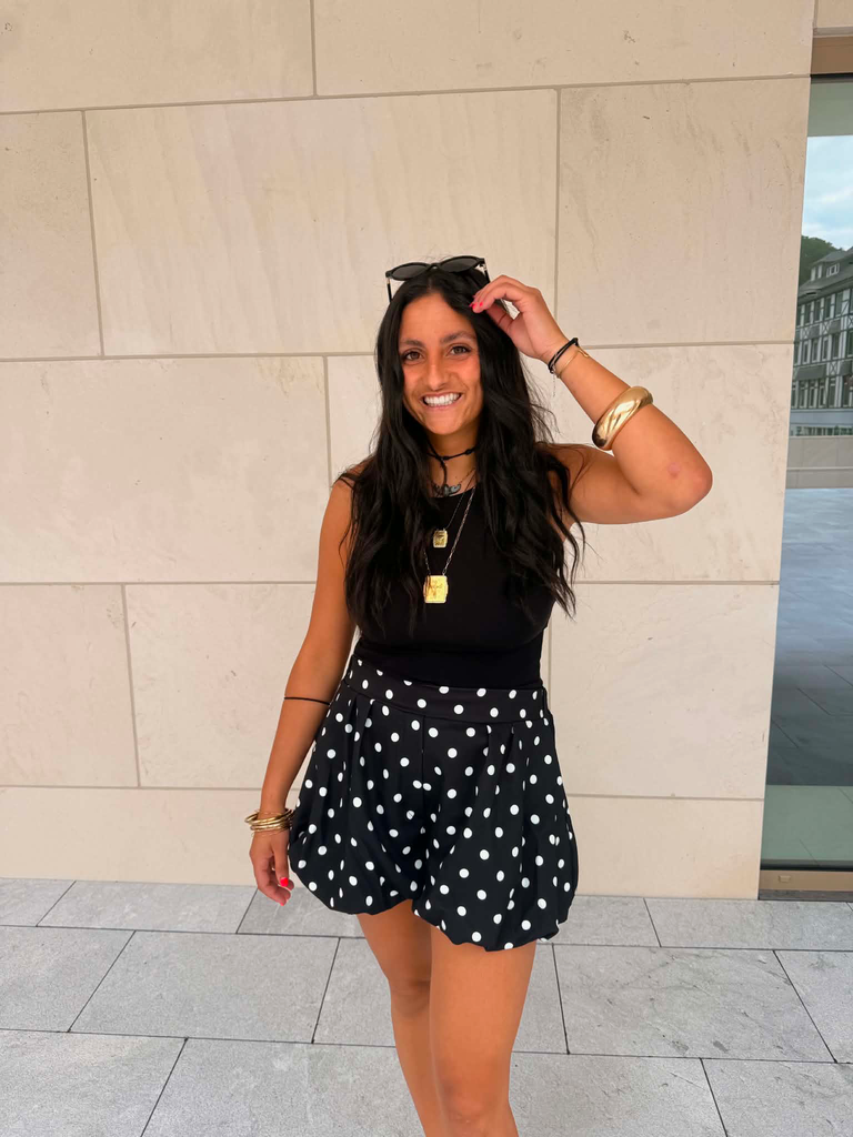 Jupe-short ballon Carlie