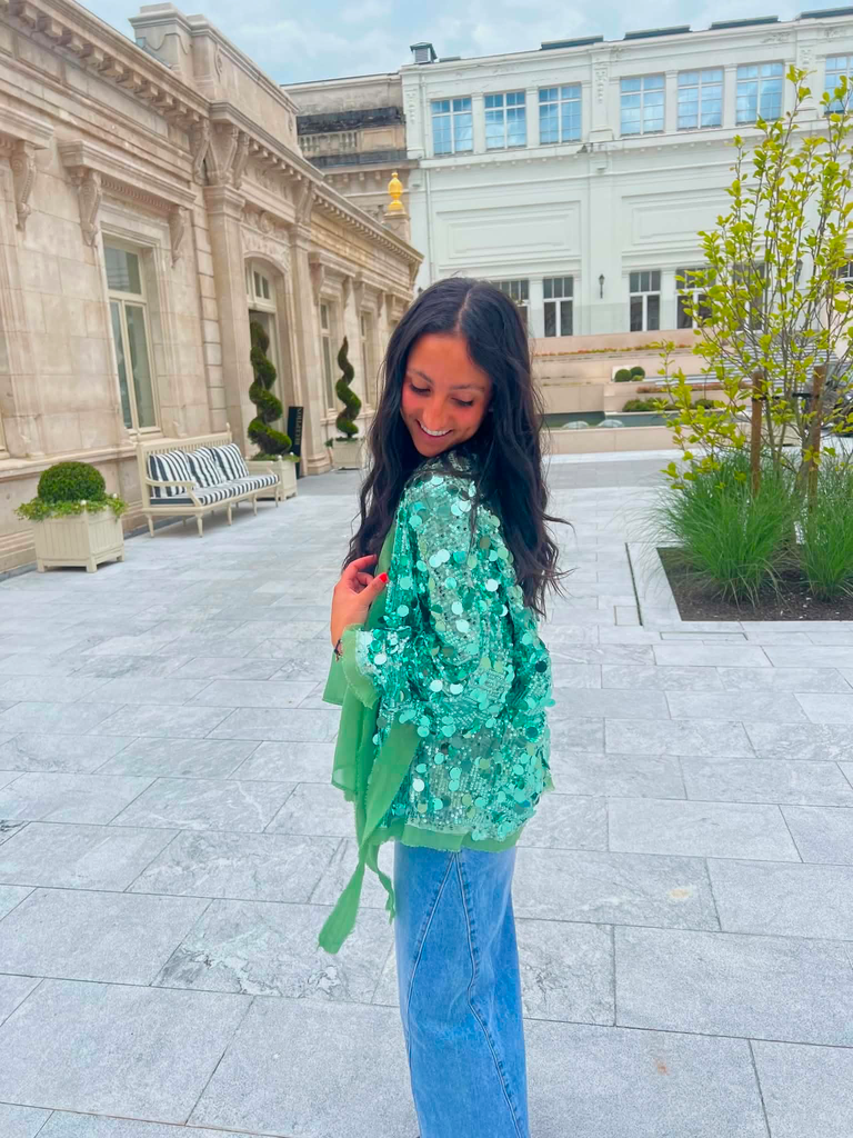 Kimono Louna - vert d’eau 