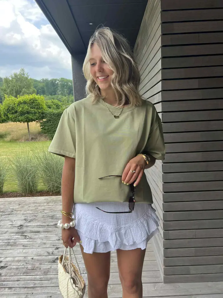 T-shirt Emy olive