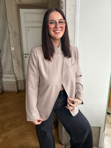 Blazer Lucia taupe 