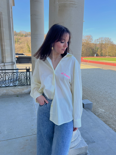 Chemise Iris jaune 